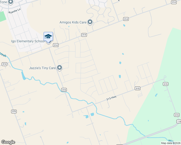 map of restaurants, bars, coffee shops, grocery stores, and more near 133 Perfect World Loop in Jarrell