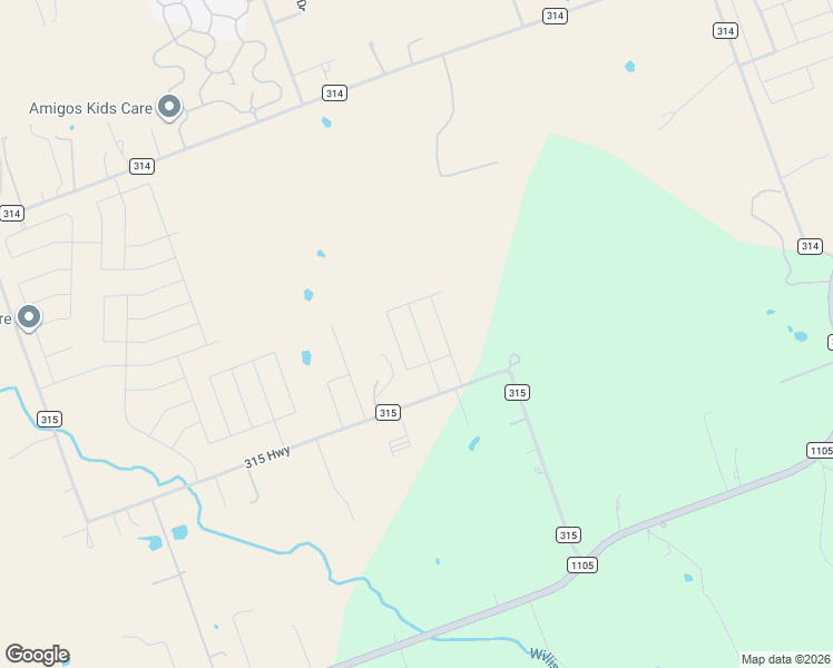 map of restaurants, bars, coffee shops, grocery stores, and more near 766 County Road 315 in Jarrell