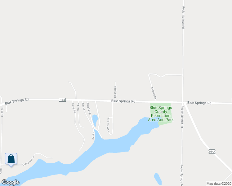 map of restaurants, bars, coffee shops, grocery stores, and more near 3166 Redbud Lane in Marianna