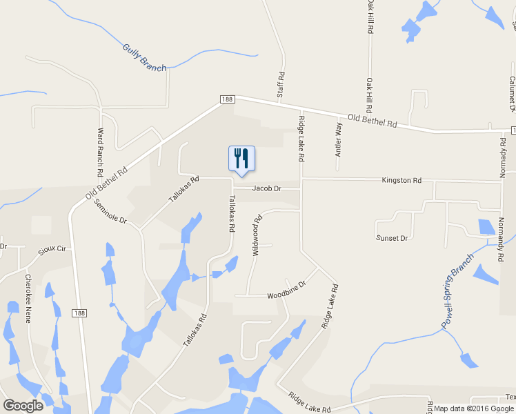 map of restaurants, bars, coffee shops, grocery stores, and more near 5780 Wildwood Road in Crestview