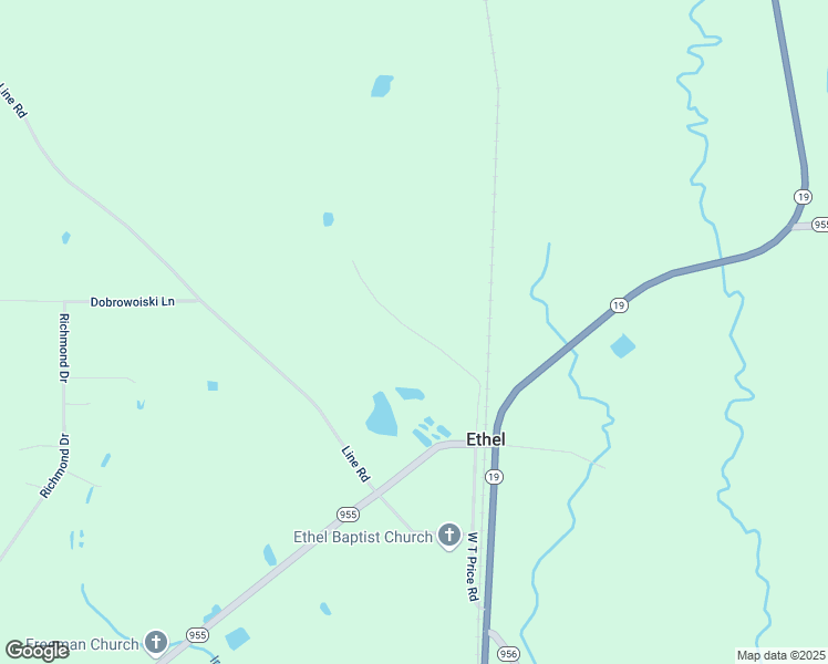 map of restaurants, bars, coffee shops, grocery stores, and more near 5330-5332 Par Road 3-100 in Ethel