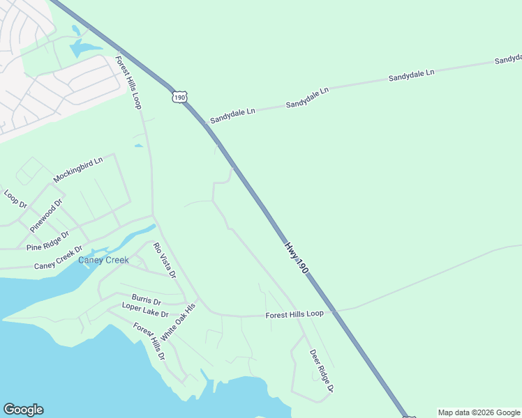 map of restaurants, bars, coffee shops, grocery stores, and more near 10221 U.S. Highway 190 West in Livingston