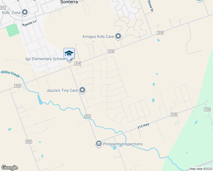map of restaurants, bars, coffee shops, grocery stores, and more near 1698 County Road 314 in Jarrell