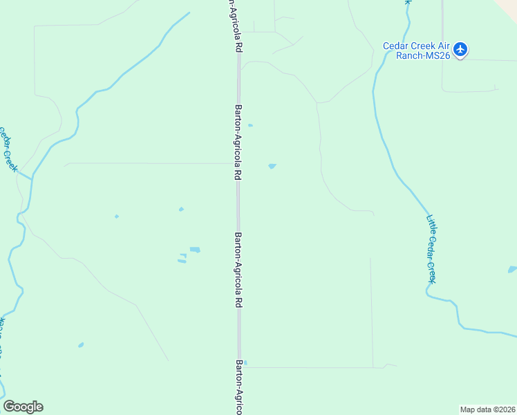 map of restaurants, bars, coffee shops, grocery stores, and more near 4151 Barton-Agricola Road in Lucedale