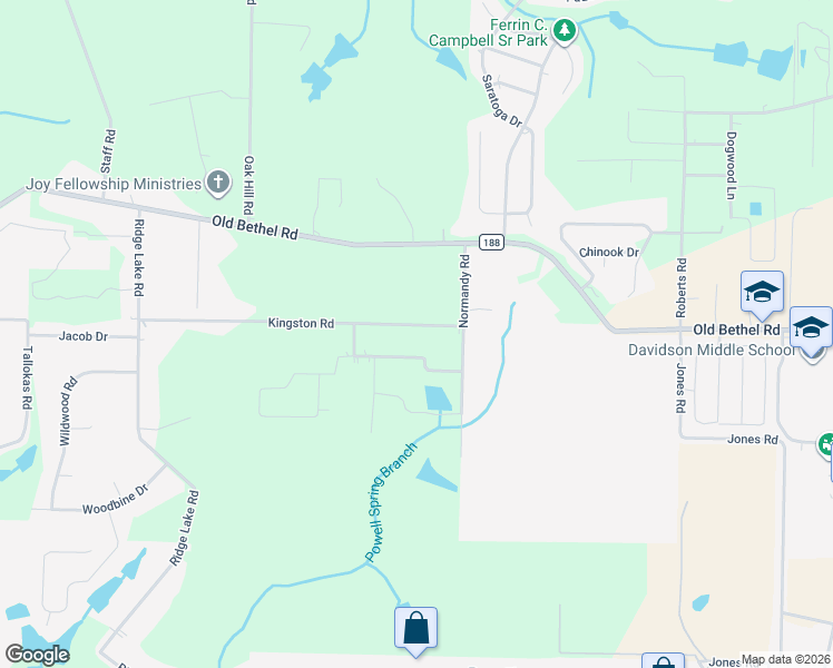 map of restaurants, bars, coffee shops, grocery stores, and more near 2592 Kingston Road in Crestview