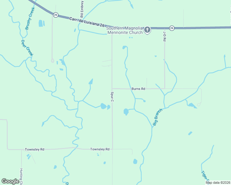 map of restaurants, bars, coffee shops, grocery stores, and more near 383 Francis Moses Road in DeRidder