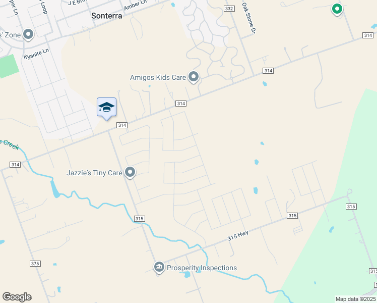map of restaurants, bars, coffee shops, grocery stores, and more near 1698 County Road 314 in Jarrell