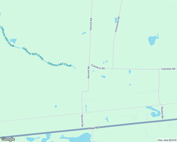 map of restaurants, bars, coffee shops, grocery stores, and more near 3152 Aycock Road in Cottondale