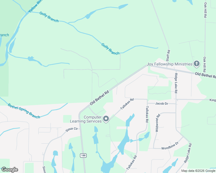 map of restaurants, bars, coffee shops, grocery stores, and more near 5826 Old Bethel Rd in Crestview