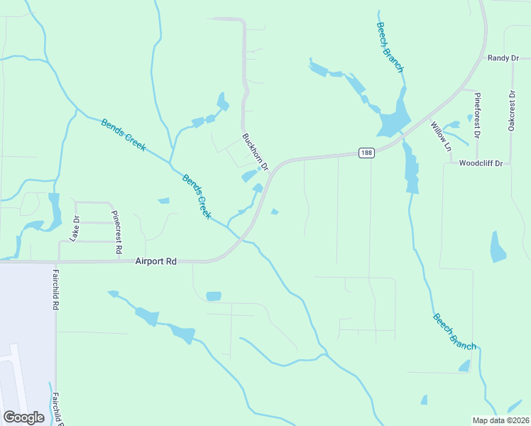 map of restaurants, bars, coffee shops, grocery stores, and more near 3416 Airport Road in Crestview