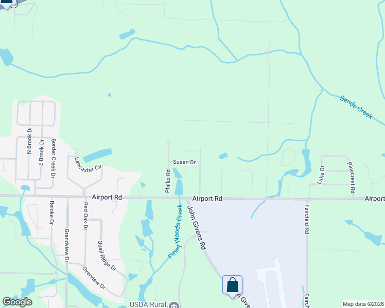 map of restaurants, bars, coffee shops, grocery stores, and more near 3110 Edelstein Drive in Crestview