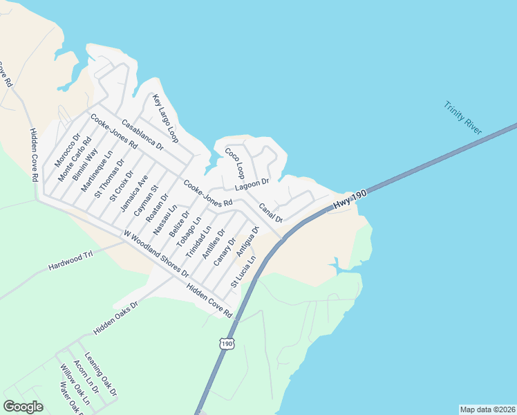 map of restaurants, bars, coffee shops, grocery stores, and more near 690 Canal Drive in Point Blank
