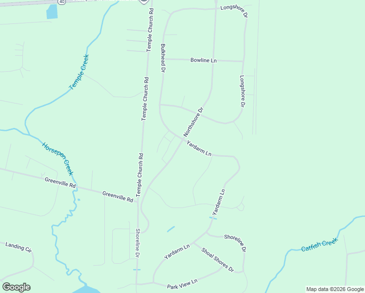 map of restaurants, bars, coffee shops, grocery stores, and more near 400 Northshore Drive in Kingsland