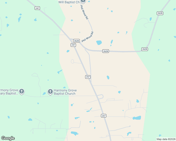 map of restaurants, bars, coffee shops, grocery stores, and more near 21 Pine Prairie School Road in Huntsville