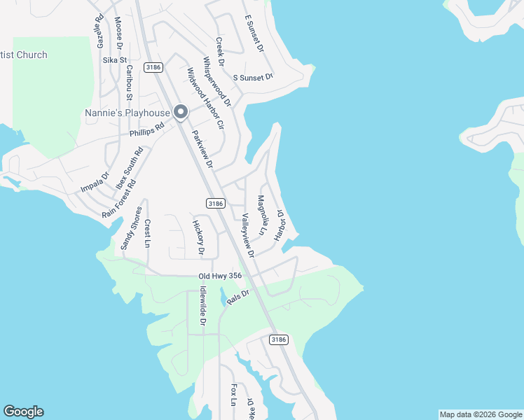 map of restaurants, bars, coffee shops, grocery stores, and more near 139 Magnolia Bend Lane in Onalaska