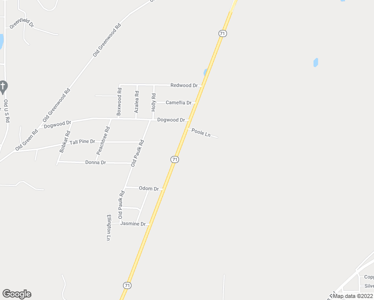 map of restaurants, bars, coffee shops, grocery stores, and more near 3218 Florida 71 in Marianna