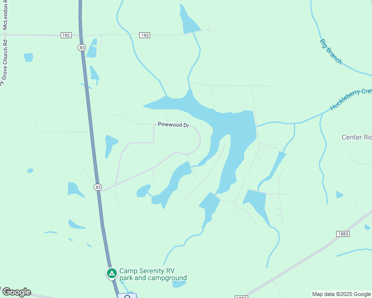 map of restaurants, bars, coffee shops, grocery stores, and more near 503 10 Lake Drive in DeFuniak Springs