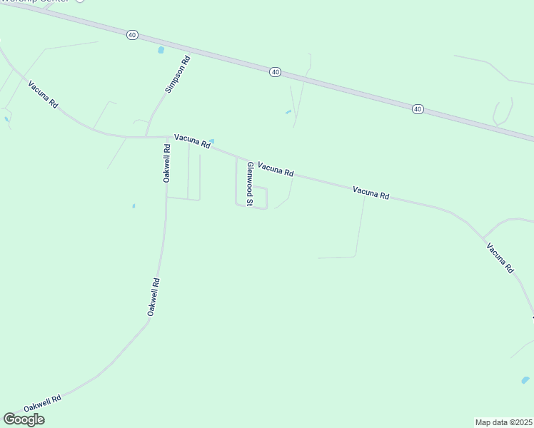 map of restaurants, bars, coffee shops, grocery stores, and more near 374 Edgewood Drive in Kingsland