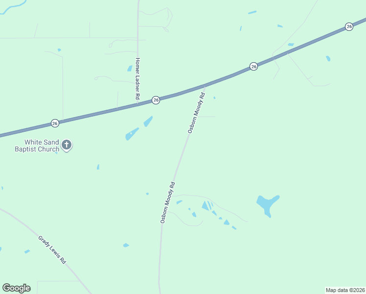 map of restaurants, bars, coffee shops, grocery stores, and more near 865 Osborn Moody Road in Poplarville