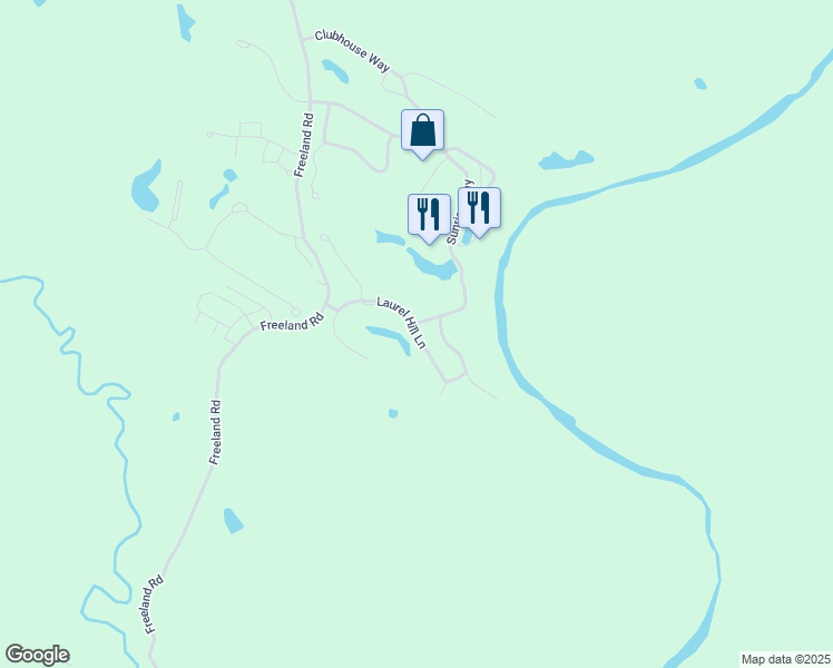 map of restaurants, bars, coffee shops, grocery stores, and more near Laurel Hill Lane in West Feliciana Parish
