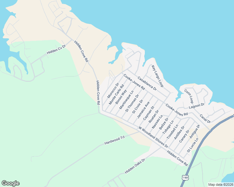 map of restaurants, bars, coffee shops, grocery stores, and more near 200 Morocco Drive in Point Blank