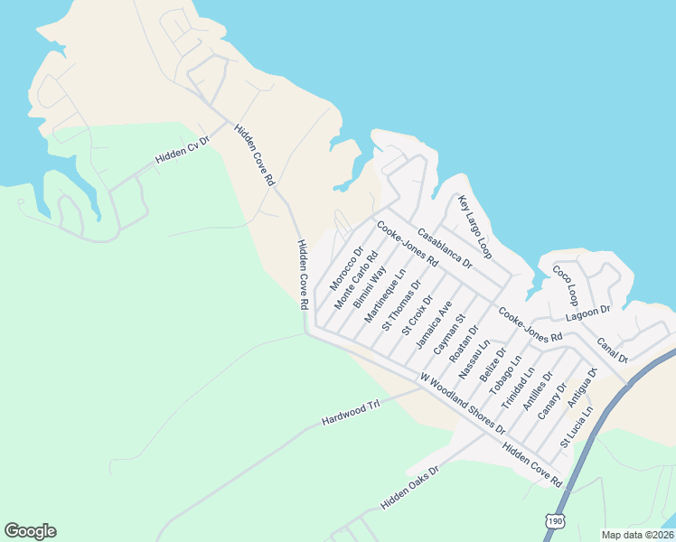 map of restaurants, bars, coffee shops, grocery stores, and more near 200 Morocco Drive in Point Blank