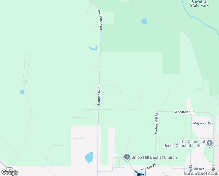 map of restaurants, bars, coffee shops, grocery stores, and more near 4163 Green Meadows TRL in Marianna