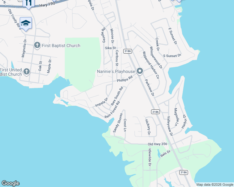 map of restaurants, bars, coffee shops, grocery stores, and more near 247 Ibex South Road in Onalaska