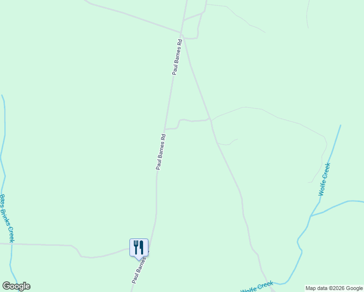 map of restaurants, bars, coffee shops, grocery stores, and more near 699 Paul Barnes Road in Milton