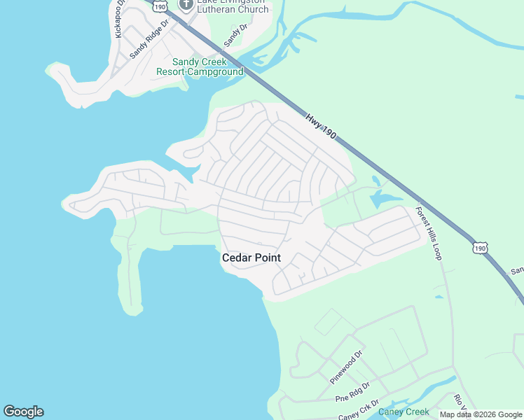 map of restaurants, bars, coffee shops, grocery stores, and more near 239 Knotty Oak in Livingston