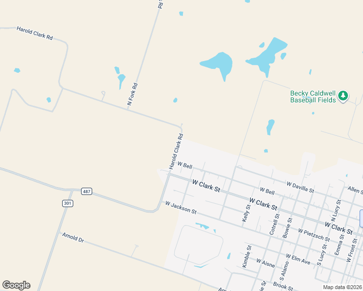 map of restaurants, bars, coffee shops, grocery stores, and more near 9942-9946 Harold Clark Road in Bartlett