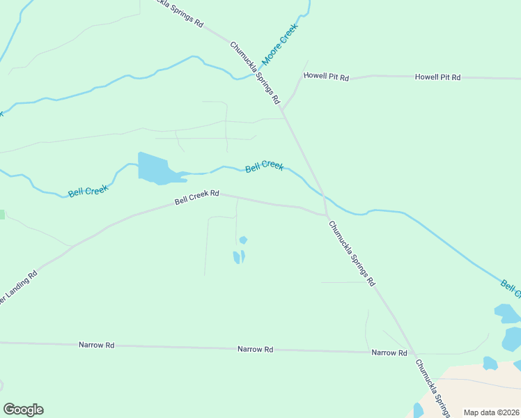 map of restaurants, bars, coffee shops, grocery stores, and more near 1579 Bell Creek Road in Jay