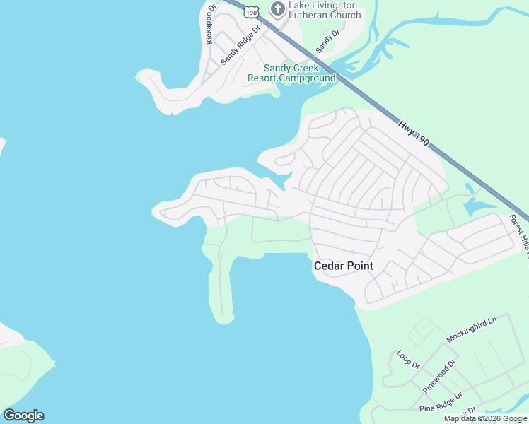 map of restaurants, bars, coffee shops, grocery stores, and more near in Cedar Point