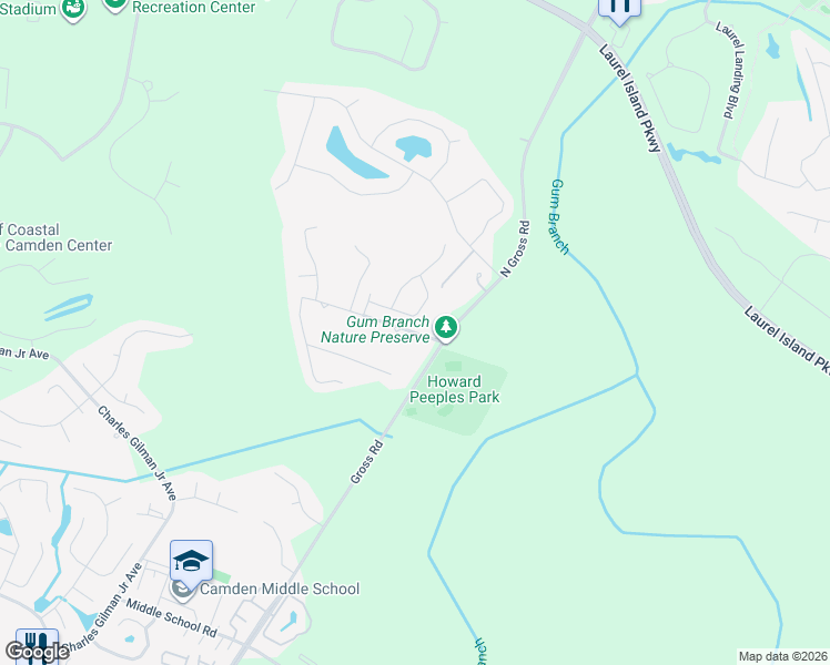 map of restaurants, bars, coffee shops, grocery stores, and more near 1201 Lakes Boulevard East in Kingsland