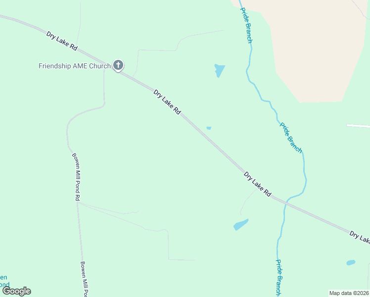 map of restaurants, bars, coffee shops, grocery stores, and more near Dry Lake Road in Quitman