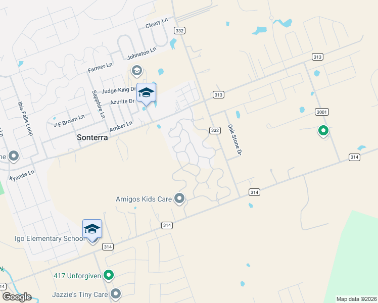 map of restaurants, bars, coffee shops, grocery stores, and more near 505 Circle Way in Jarrell