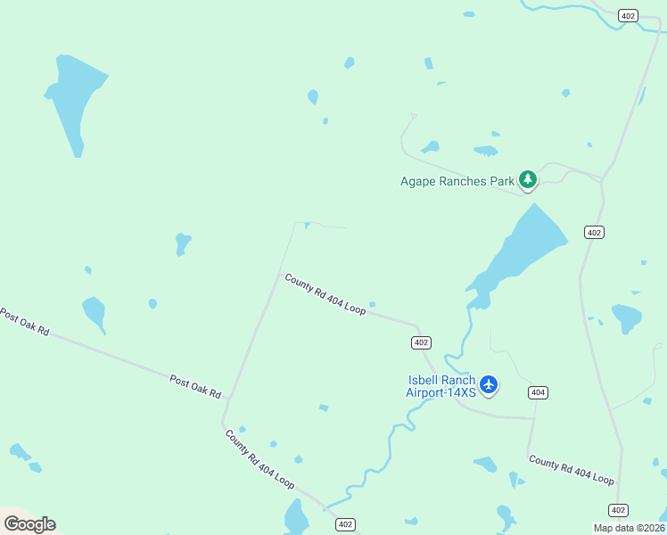 map of restaurants, bars, coffee shops, grocery stores, and more near 2189 County Road 404 Loop in Davilla