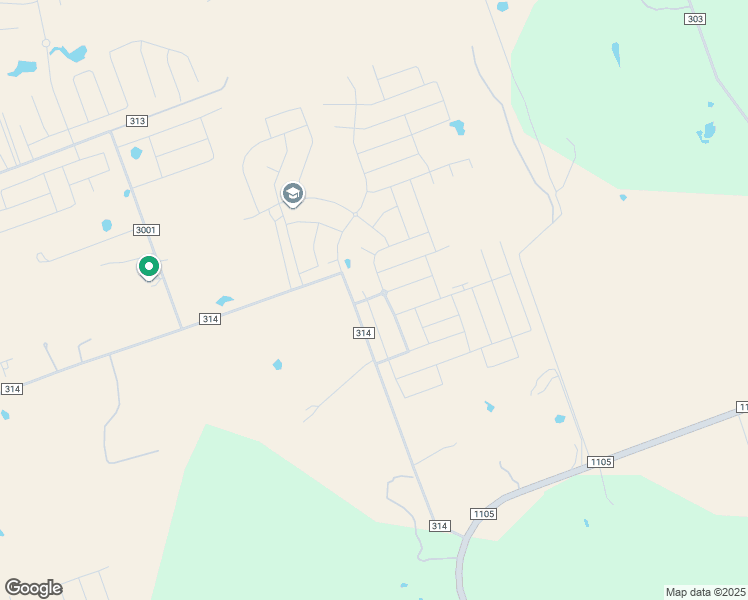 map of restaurants, bars, coffee shops, grocery stores, and more near 3650 County Road 314 in Jarrell