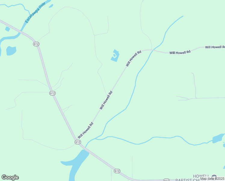 map of restaurants, bars, coffee shops, grocery stores, and more near 207 Will Howell Road in Lucedale