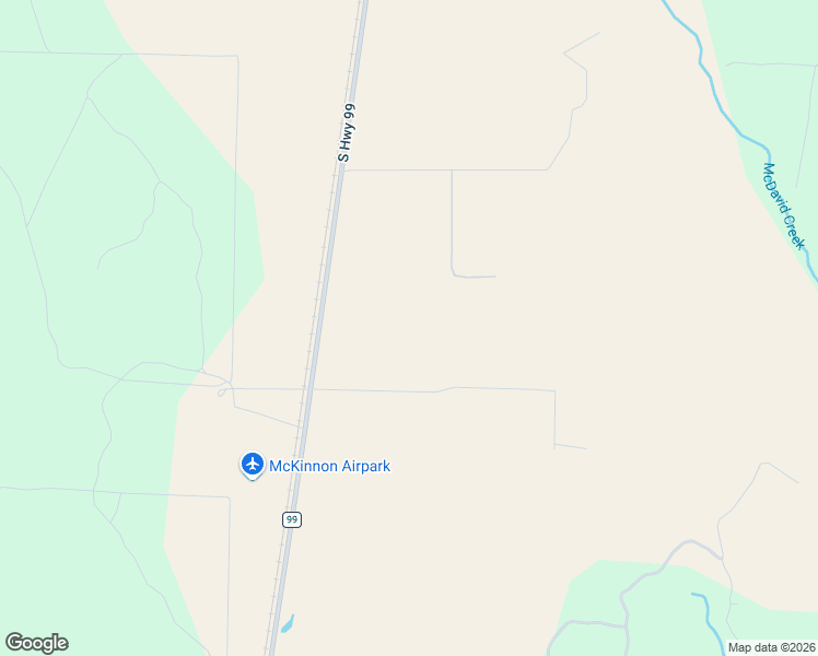 map of restaurants, bars, coffee shops, grocery stores, and more near 5890 South Highway 99 in Walnut Hill