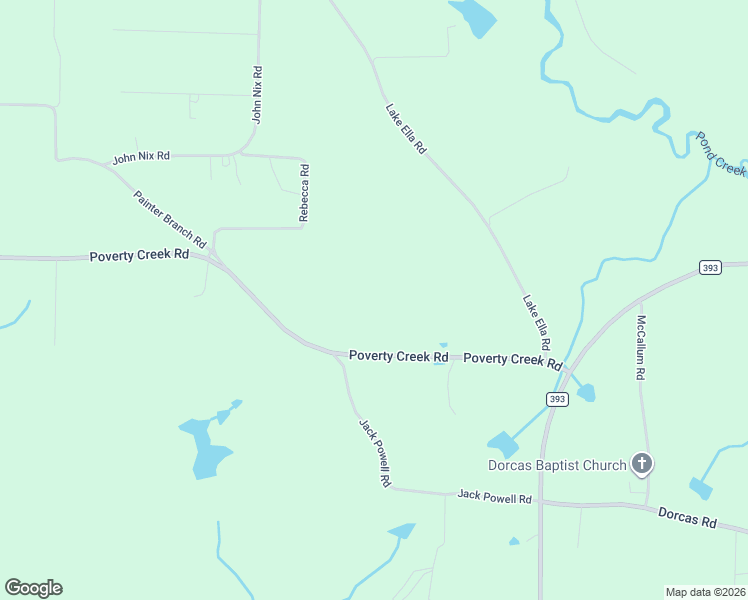 map of restaurants, bars, coffee shops, grocery stores, and more near 4353 Poverty Creek Road in Crestview