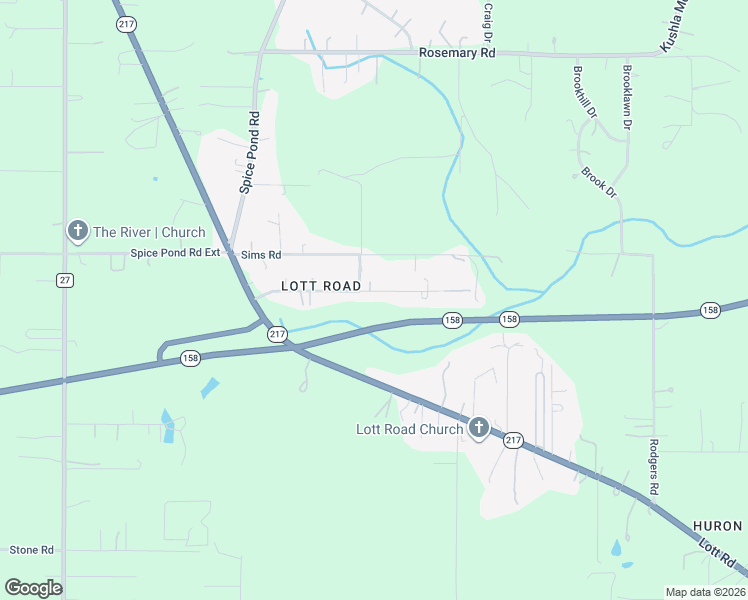 map of restaurants, bars, coffee shops, grocery stores, and more near 8635 Valhalla Drive in Semmes