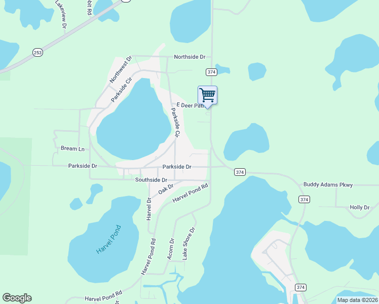 map of restaurants, bars, coffee shops, grocery stores, and more near 2710 Parkside Drive in Donalsonville