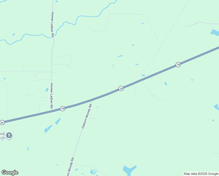 map of restaurants, bars, coffee shops, grocery stores, and more near 1860 Mississippi 26 in Poplarville