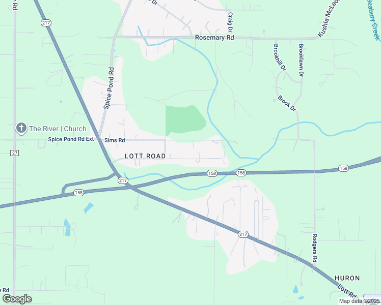 map of restaurants, bars, coffee shops, grocery stores, and more near 8600 Valhalla Drive in Mobile County