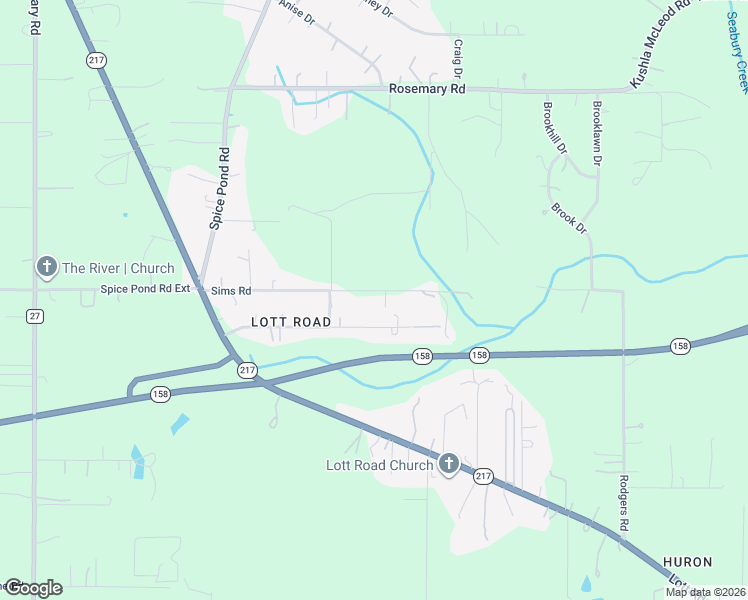 map of restaurants, bars, coffee shops, grocery stores, and more near 8600 Valhalla Drive in Mobile County