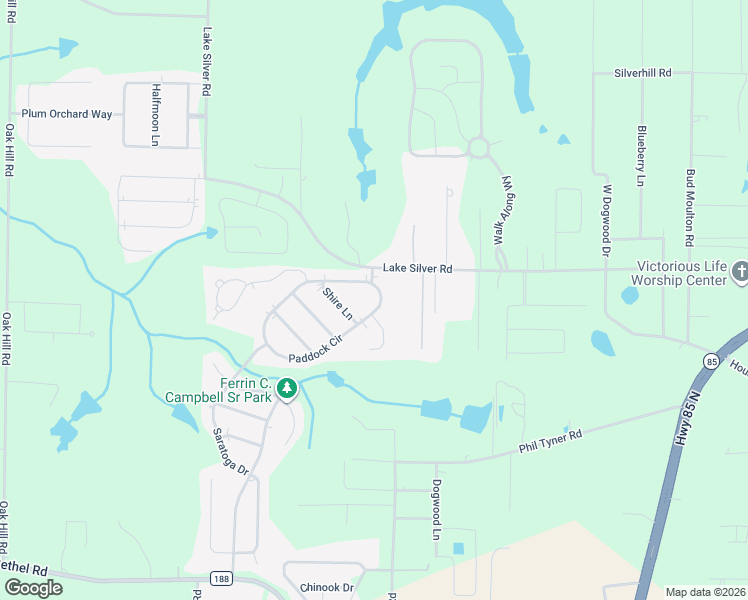 map of restaurants, bars, coffee shops, grocery stores, and more near 2673 Paddock Circle in Crestview