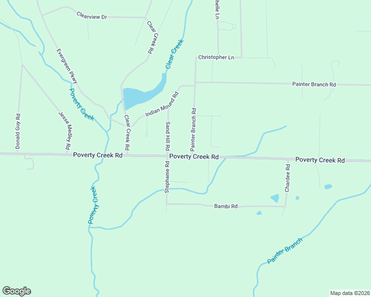 map of restaurants, bars, coffee shops, grocery stores, and more near 3933 Painter Branch Road in Crestview