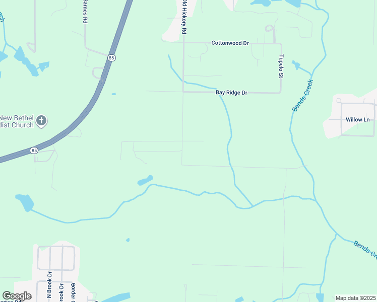 map of restaurants, bars, coffee shops, grocery stores, and more near 5978 Old Hickory Road in Crestview