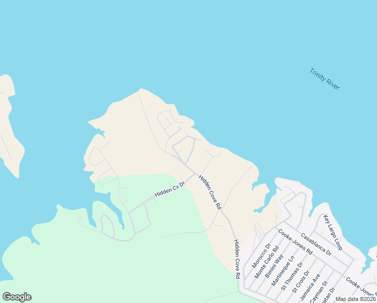 map of restaurants, bars, coffee shops, grocery stores, and more near 71 Captain Kidd Lane in Point Blank